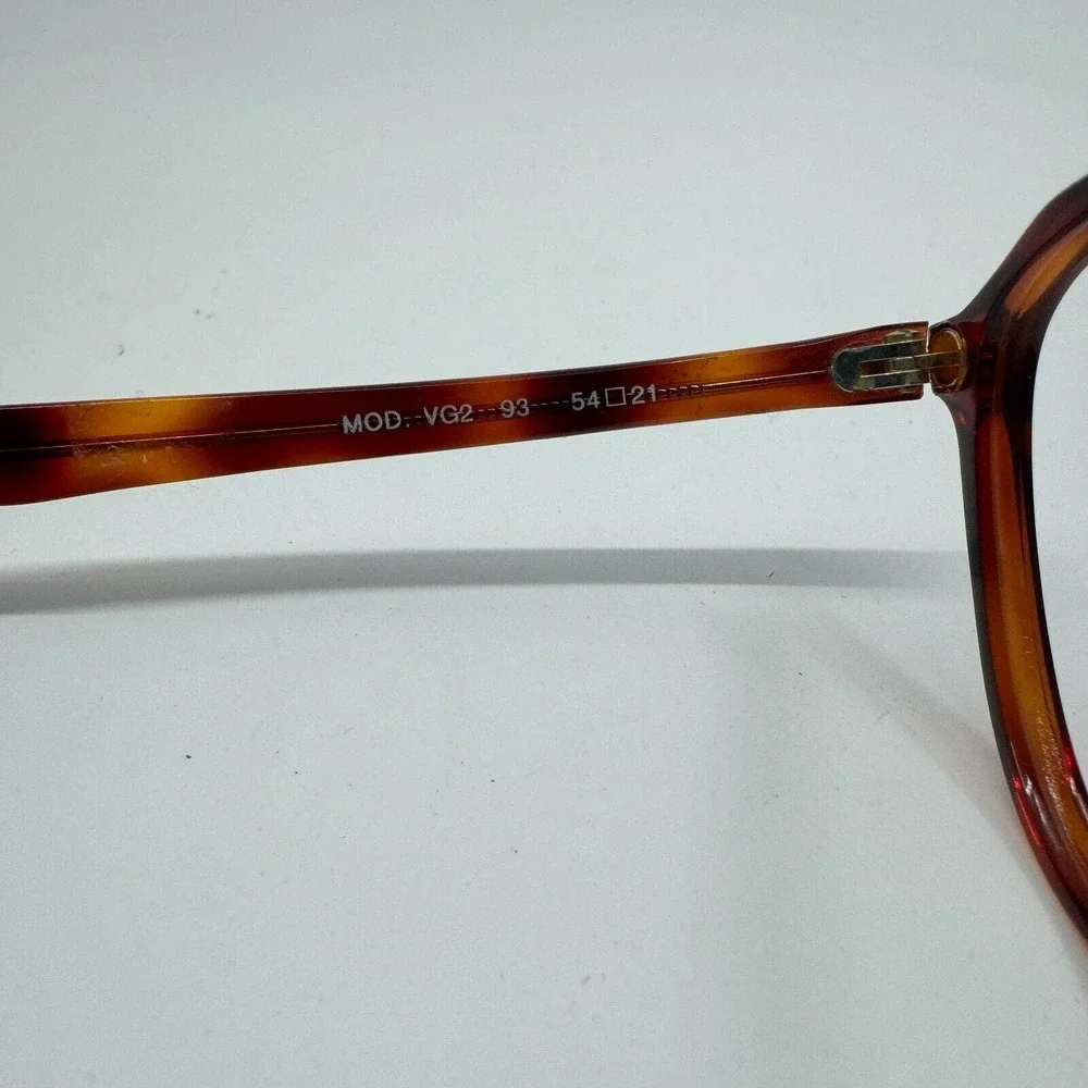 Valentino Eyeglasses Frames‎ VG2 93 Orange Tortoise Full Rim 54-21-130 H10217